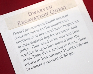 Dwarven Excavation Quest